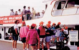 Boarding the Hurricane II Gloucester MA